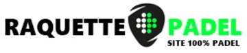 Logo Raquette Padel, site 100 % padel